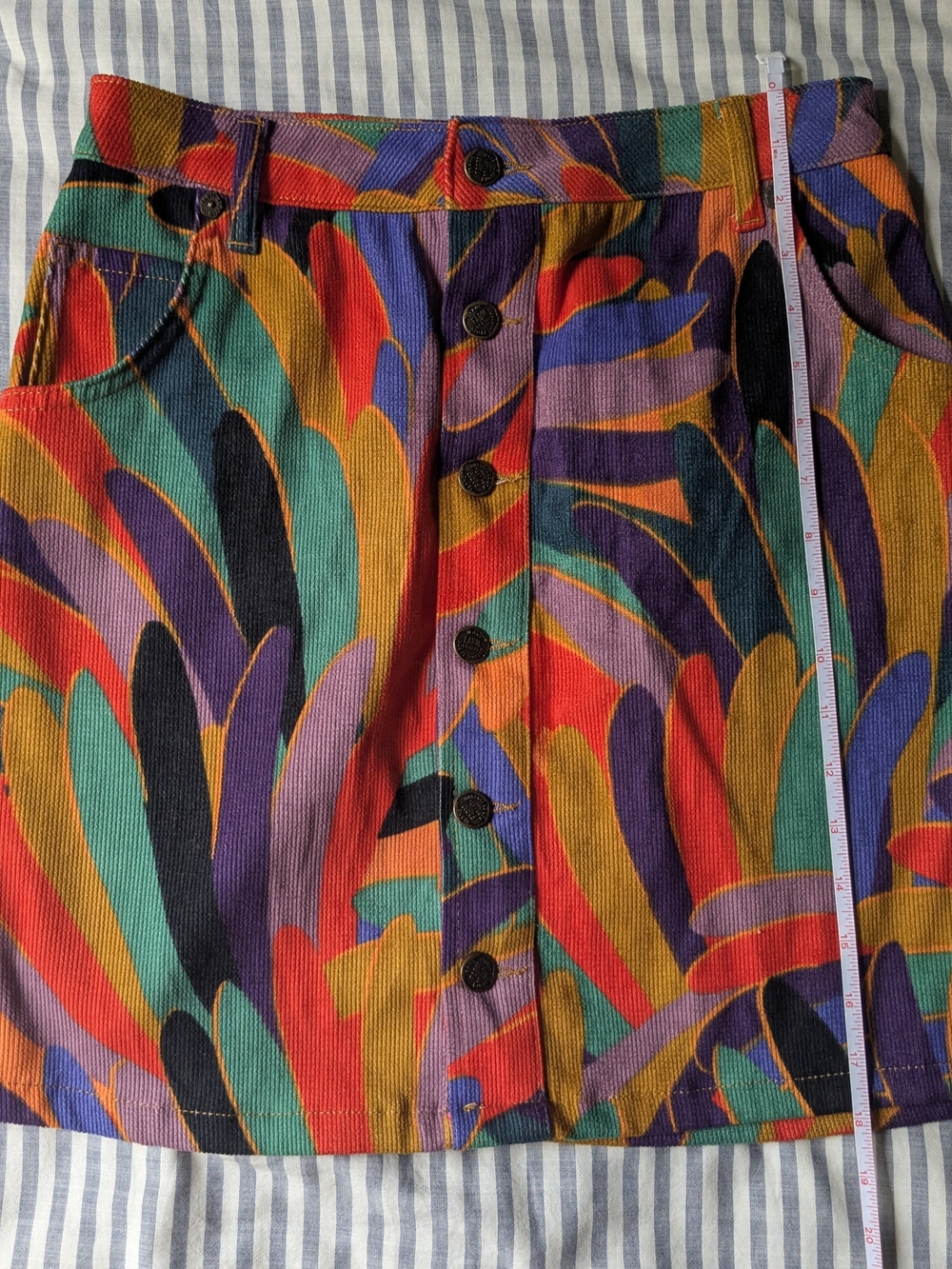 FARM RIO Kiki Corduroy Mini Skirt